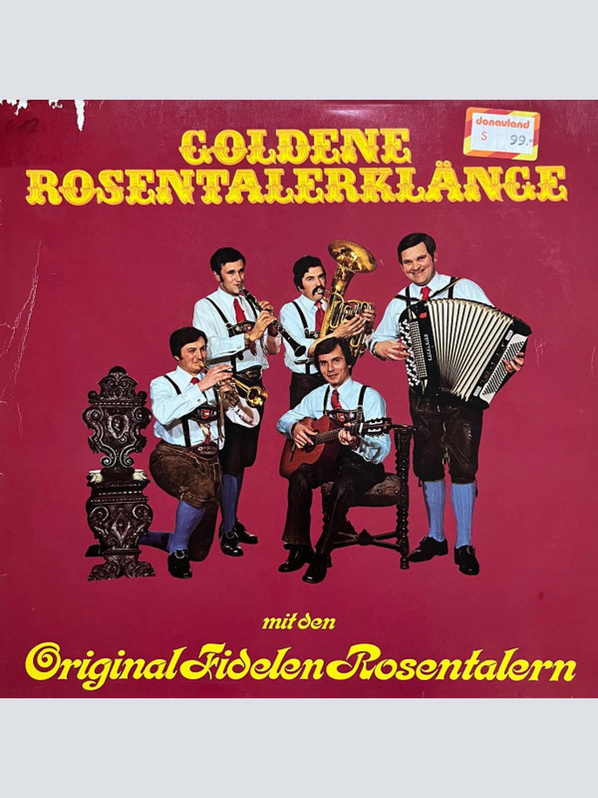 Vinyl / Die Original Fidelen Rosentaler - Goldene Rosentalerklänge