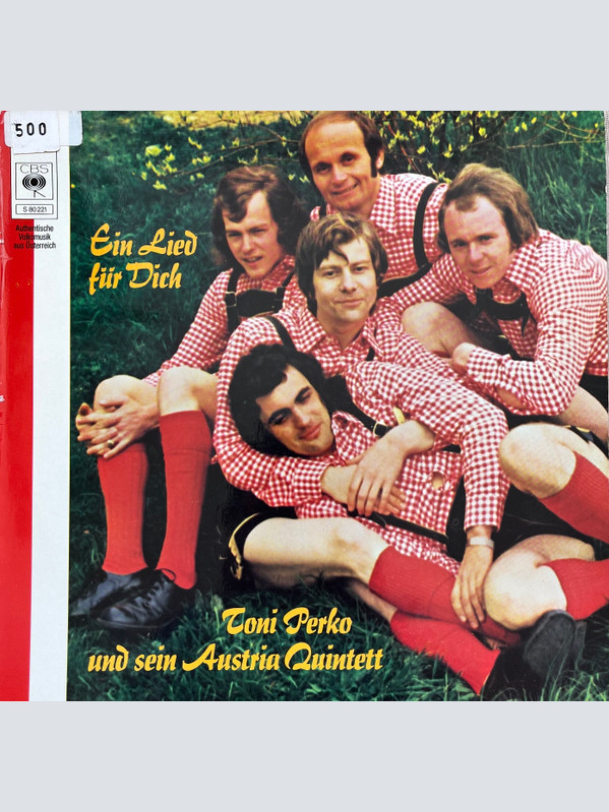Vinyl / Toni Perko Und Sein Austria Quintett - Ein Lied Für Dich