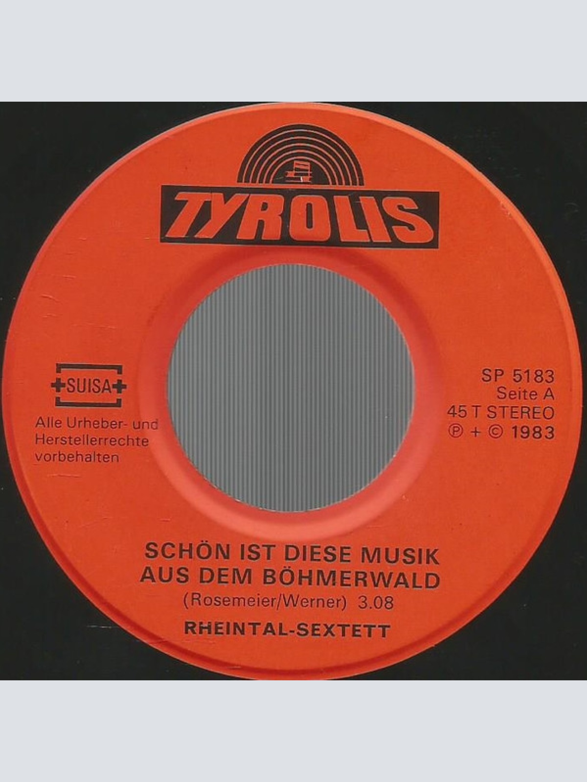 Vinyl / Rheintal-Sextett - Schön Ist Diese Musik Aus Dem Böhmerwald