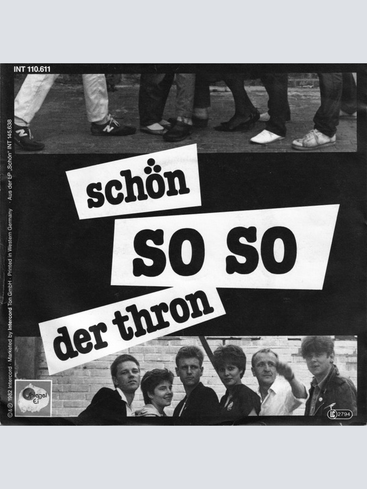 Vinyl / Schön (2) - So So