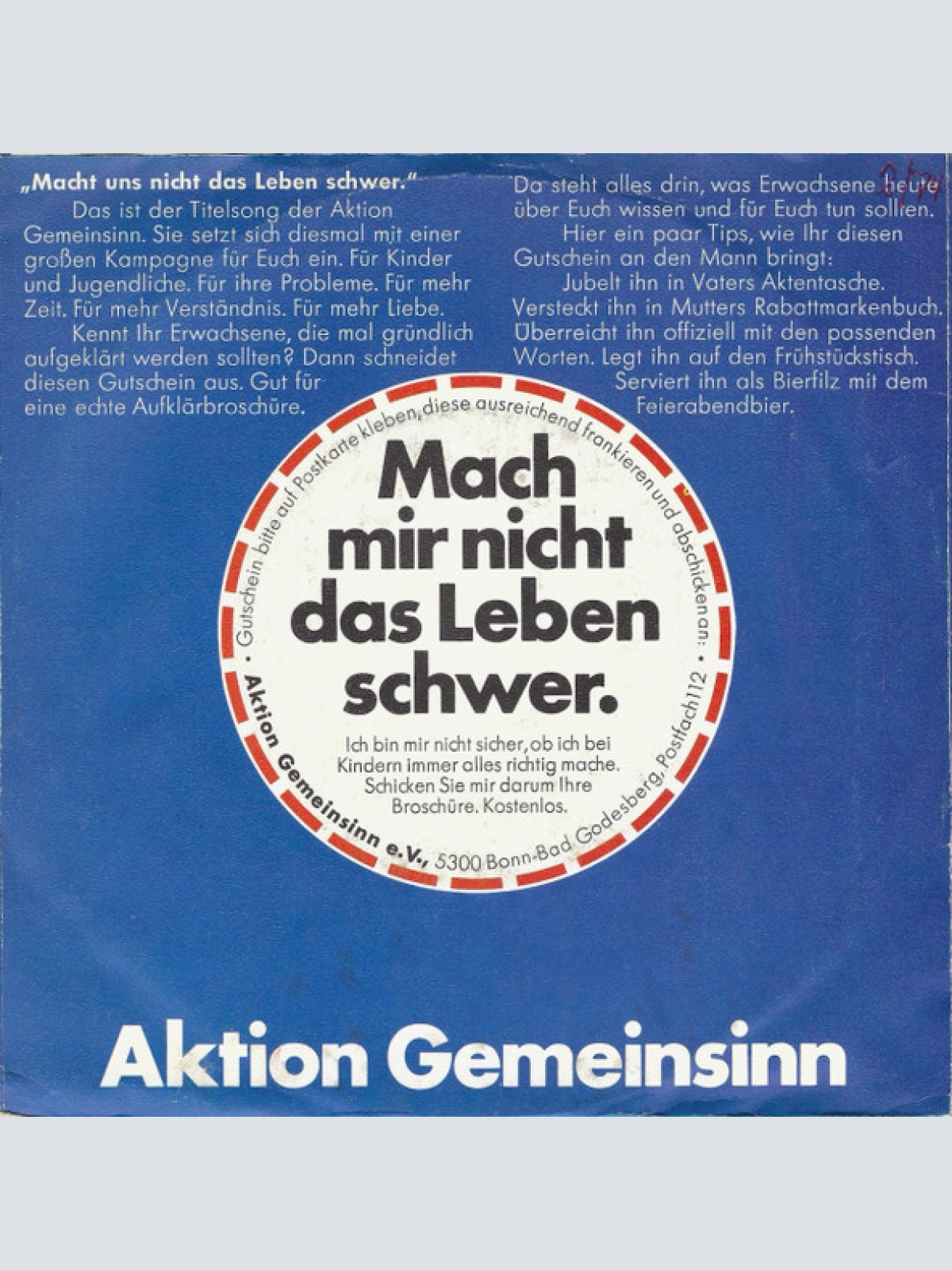 Vinyl / Su Miriam - Frag Die Ganze Welt