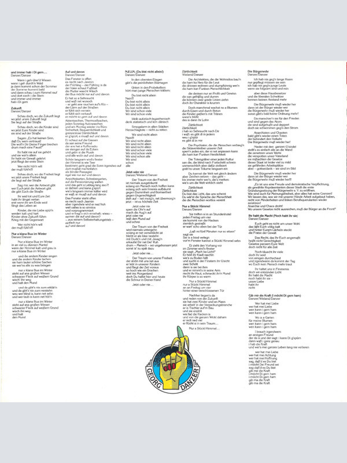 Vinyl / Georg Danzer & Band - Jetzt Oder Nie