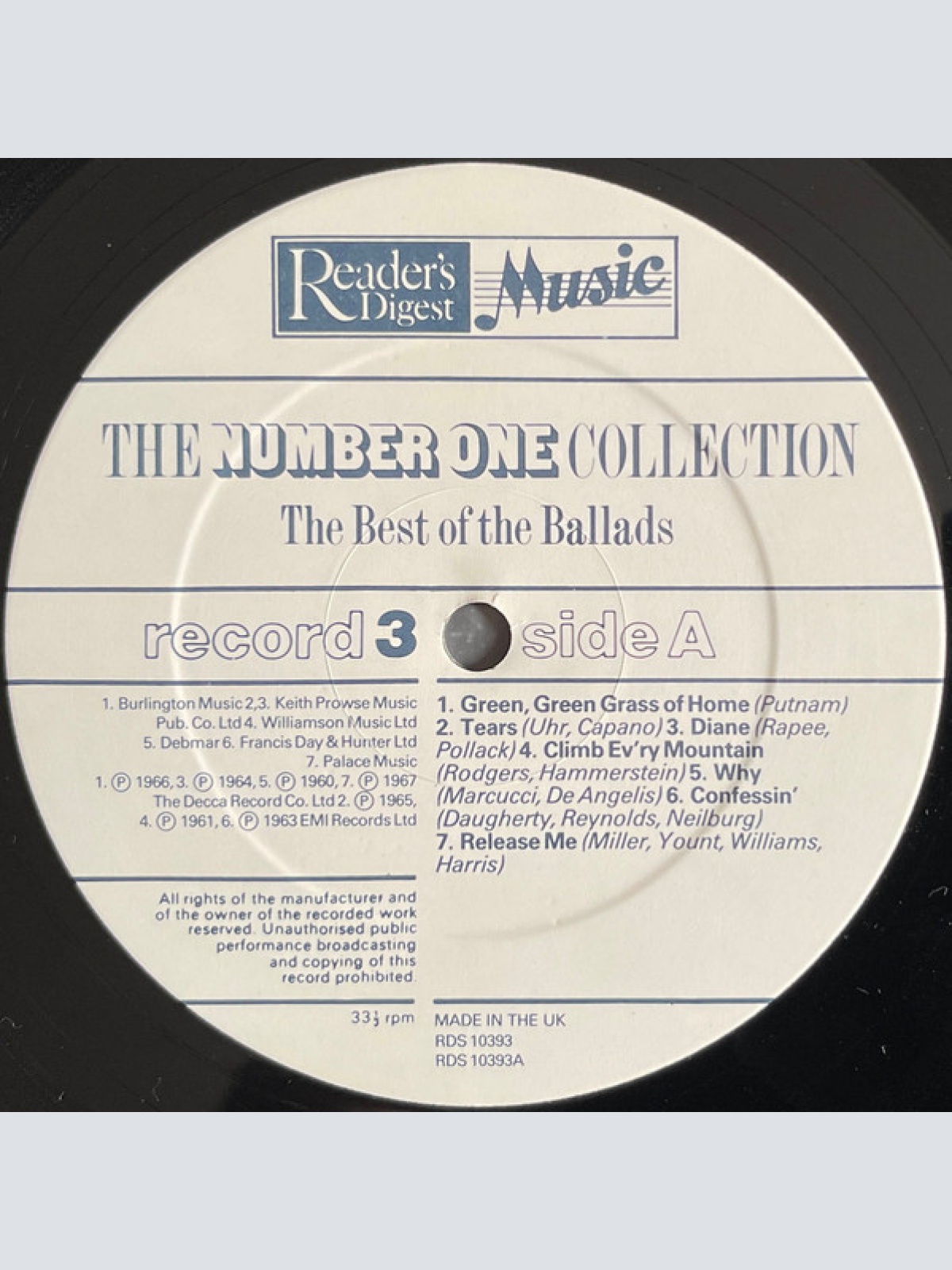 Vinyl / Various - The Number One Collection