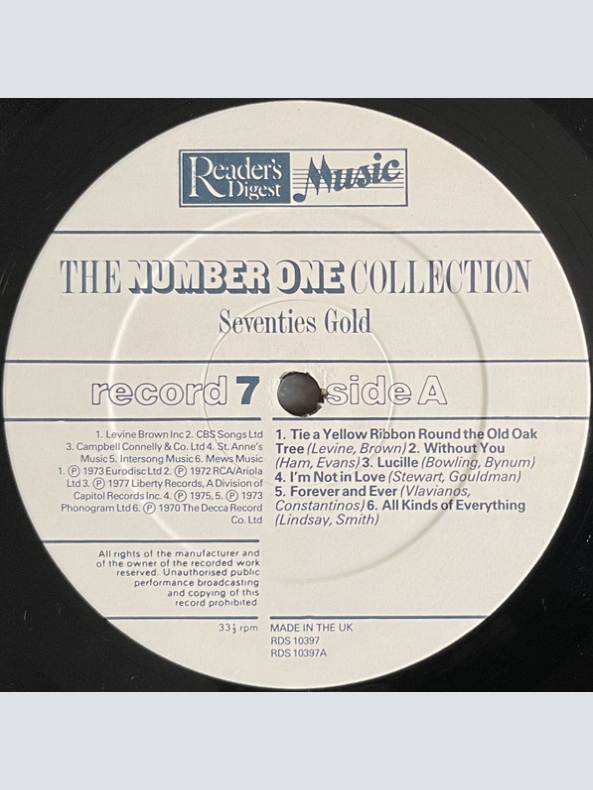 Vinyl / Various - The Number One Collection