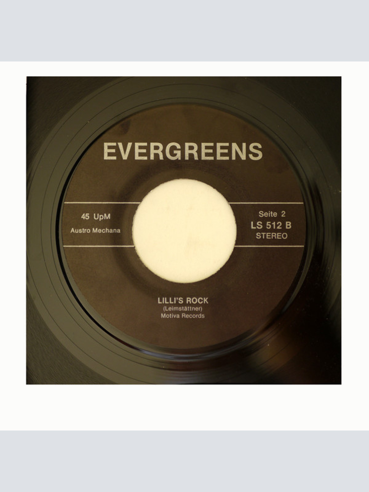 Vinyl / Evergreens (4) - Eine weisse Orchidee / Lili's Rock