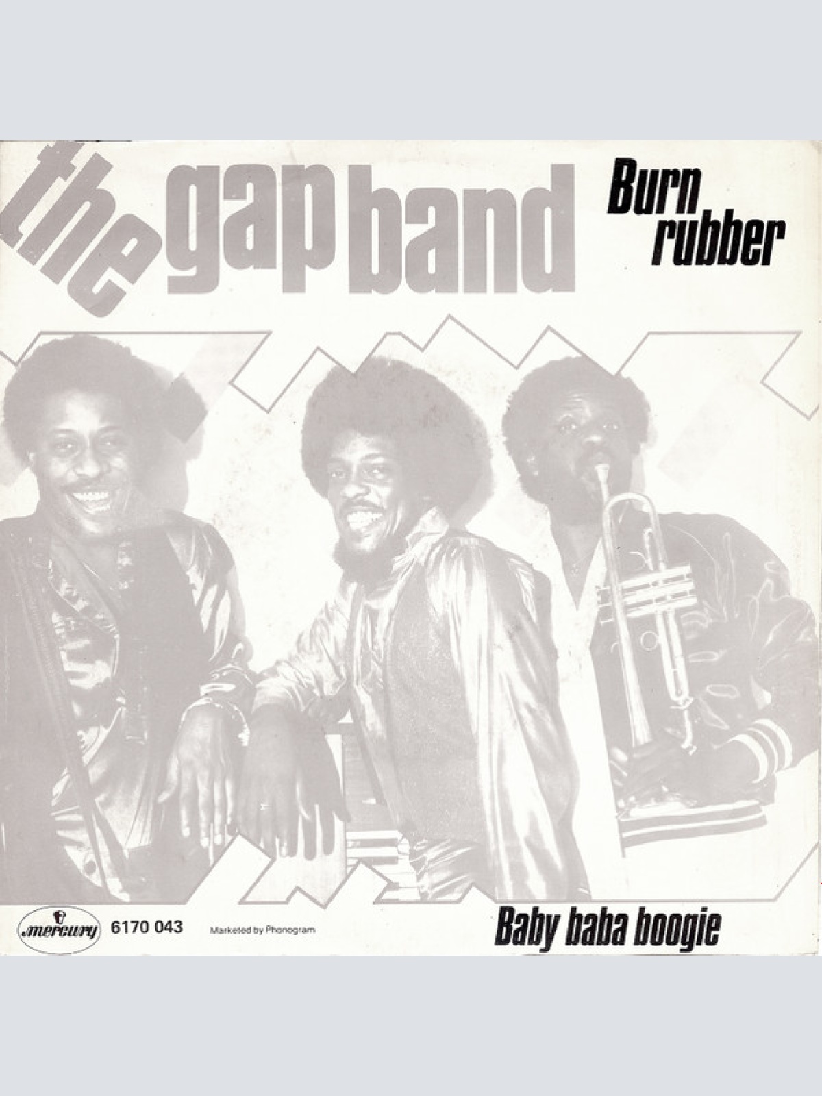 Vinyl / The Gap Band - Burn Rubber
