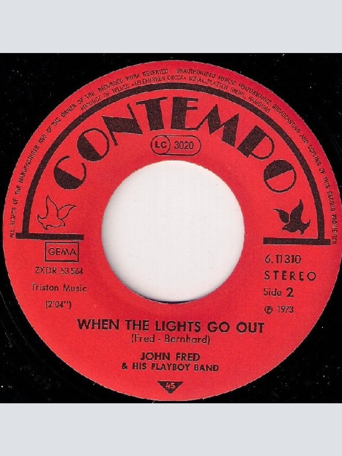 Vinyl / John Fred & His Playboy Band - Judy In Disguise (With Glasses)