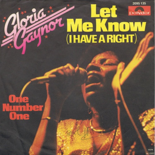 Vinyl / Gloria Gaynor - Let Me Know (I Have A Right)