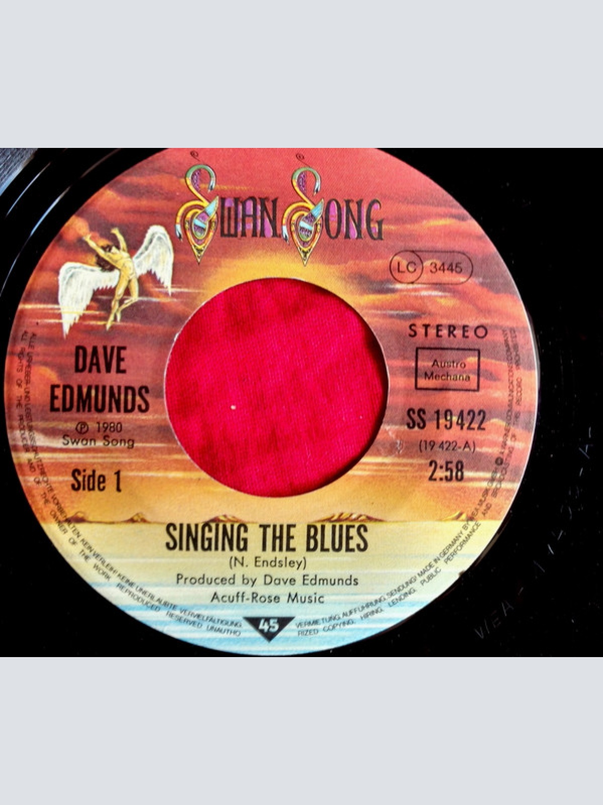 Vinyl / Dave Edmunds - Singing The Blues