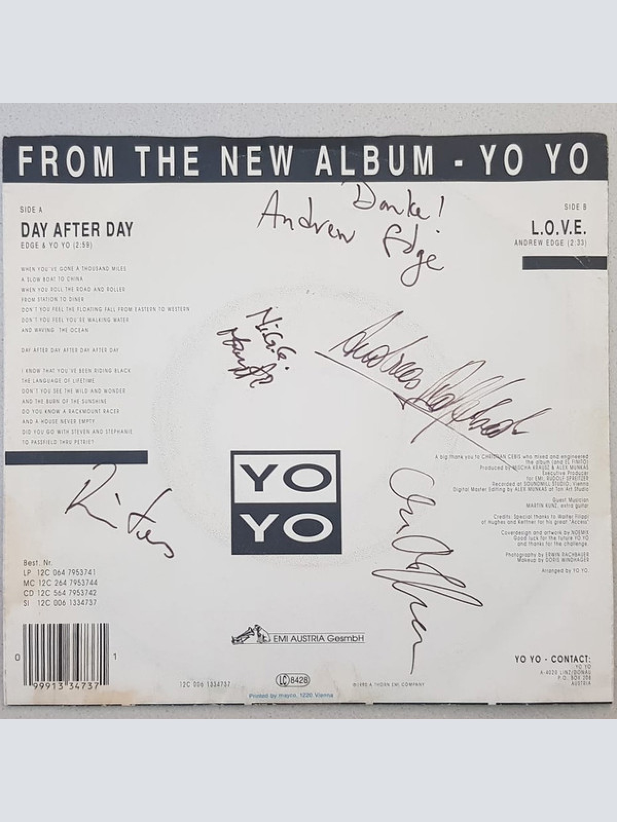 Vinyl / Yoyo (17) - Day After Day