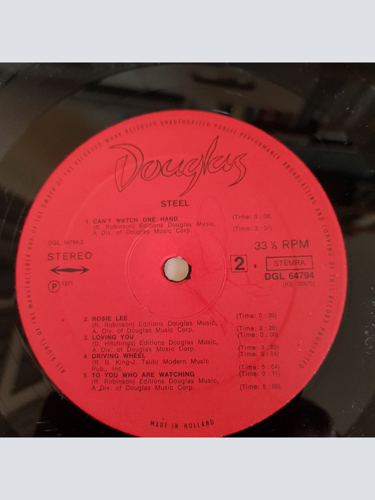 Vinyl / Steel (21) - Steel