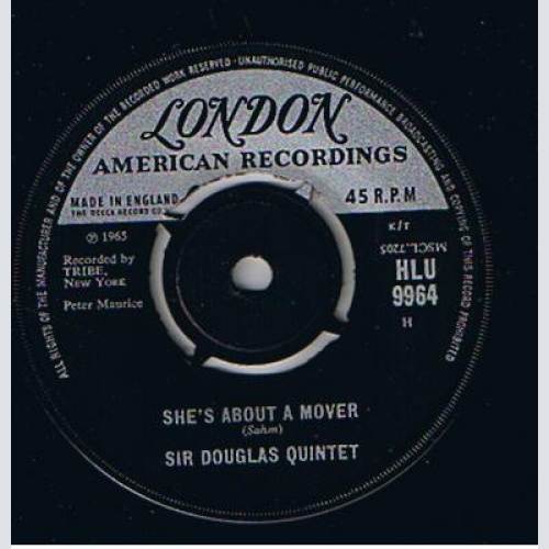 Vinyl / Sir Douglas Quintet - She's About A Mover
