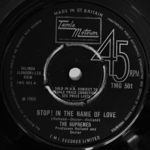 Vinyl / The Supremes - Stop! In The Name Of Love