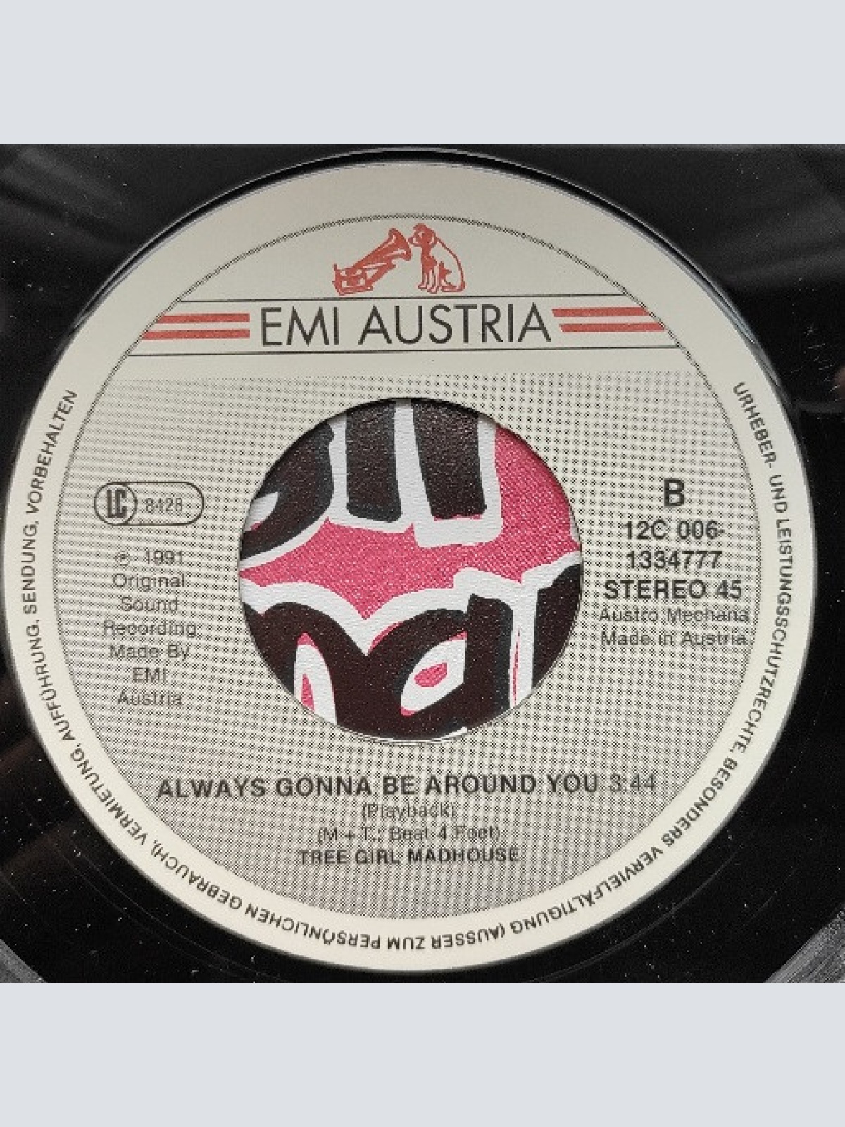 Vinyl / Three Girl Madhouse - Always Gonna Be Around You / Always Gonna Be Around You (Playback)