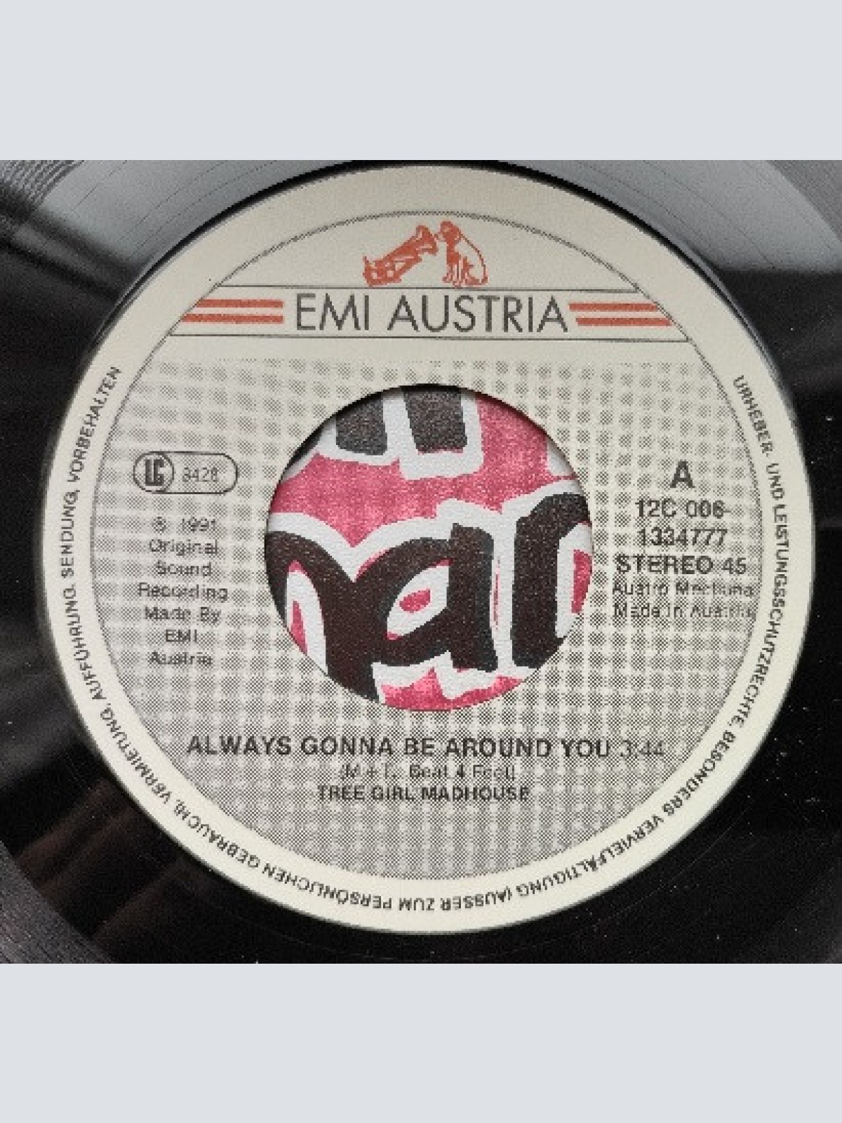 Vinyl / Three Girl Madhouse - Always Gonna Be Around You / Always Gonna Be Around You (Playback)