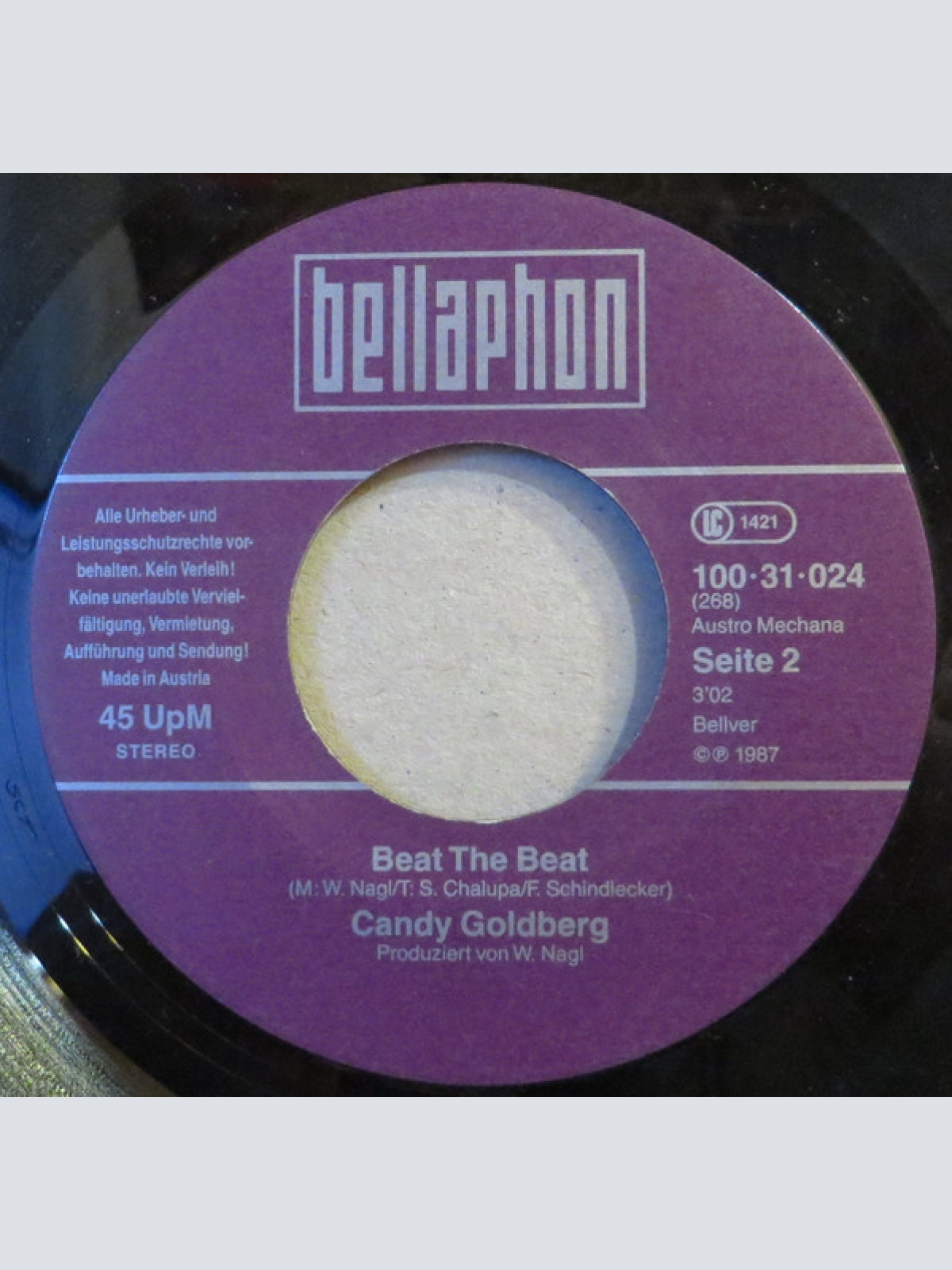 Vinyl / Candy Goldberg - Bobby Goodbye