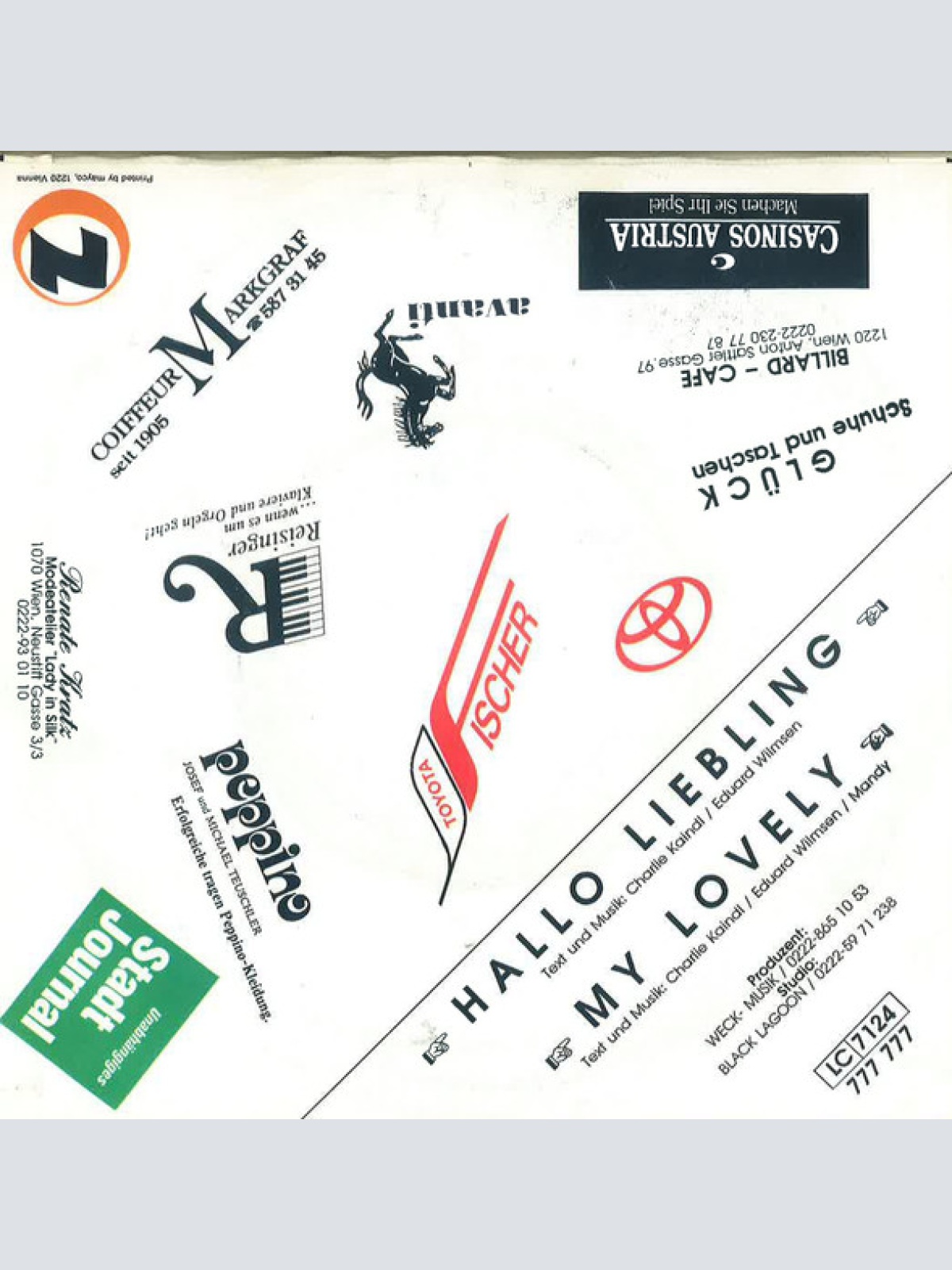 Vinyl / Charlie Kaindl* - Hallo Liebling