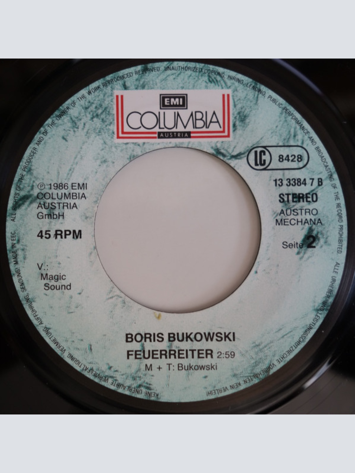 Vinyl / Boris Bukowski - Alte Liebe