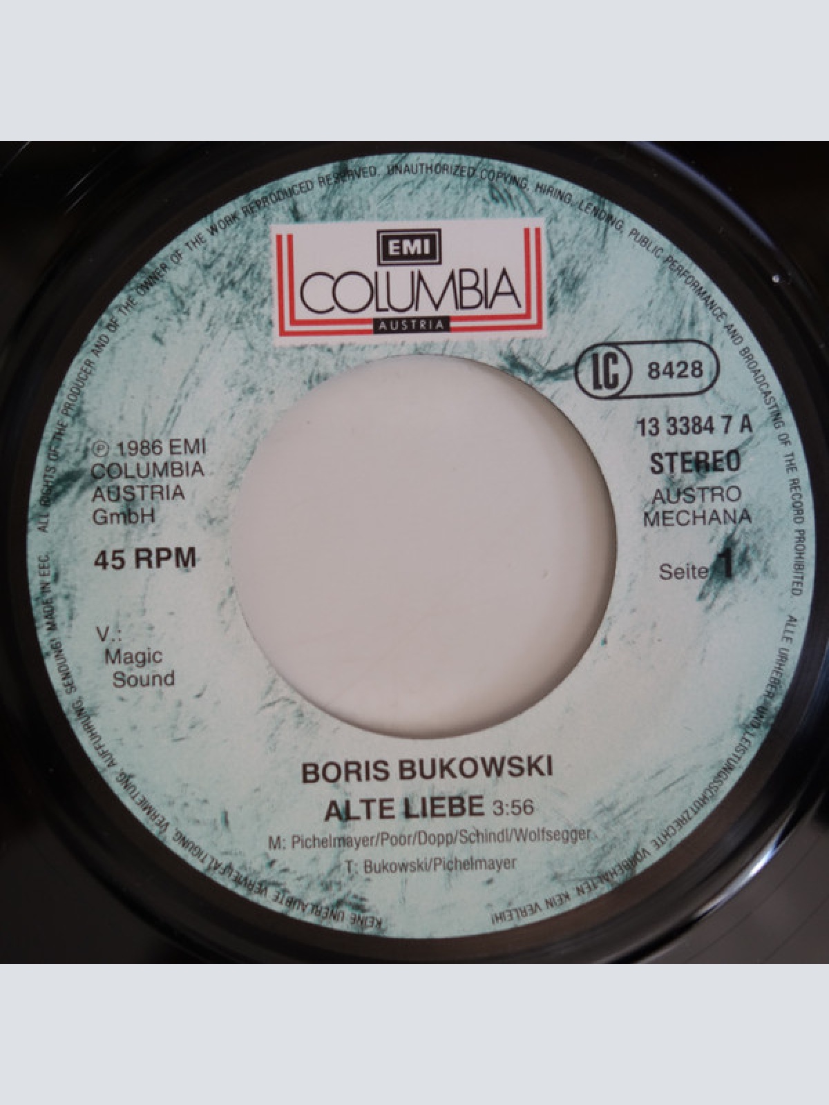 Vinyl / Boris Bukowski - Alte Liebe