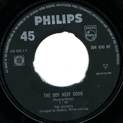 Vinyl / The Secrets (9) - The Boy Next Door
