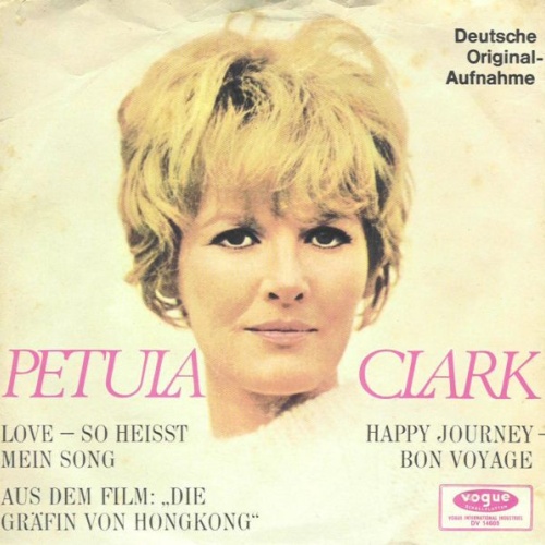 Vinyl / Petula Clark - Love - So Heißt Mein Song / Happy Journey - Bon Voyage
