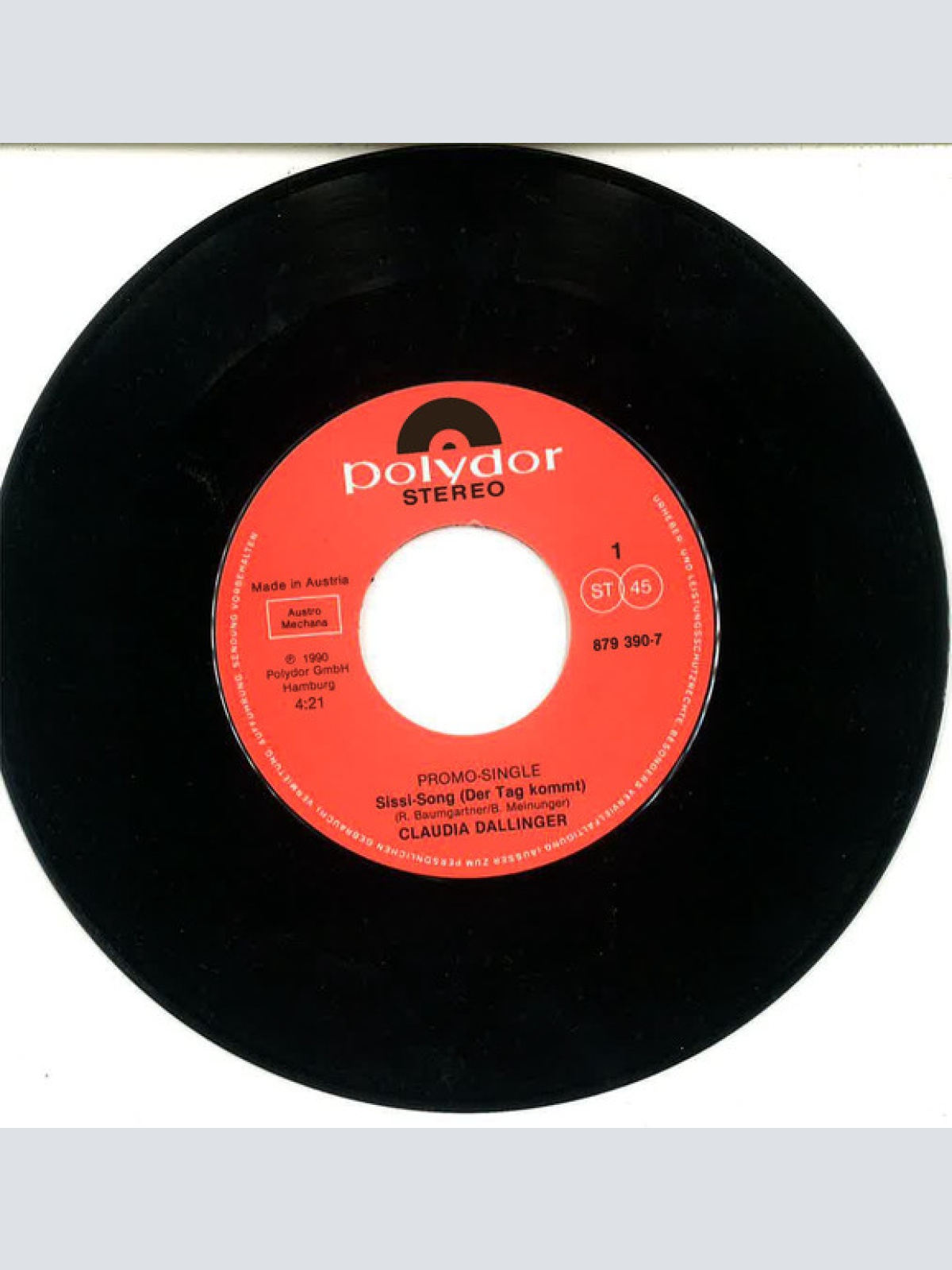 Vinyl / Claudia Dallinger - Singt Aus Der Musical-Operette SISSI & ROMY