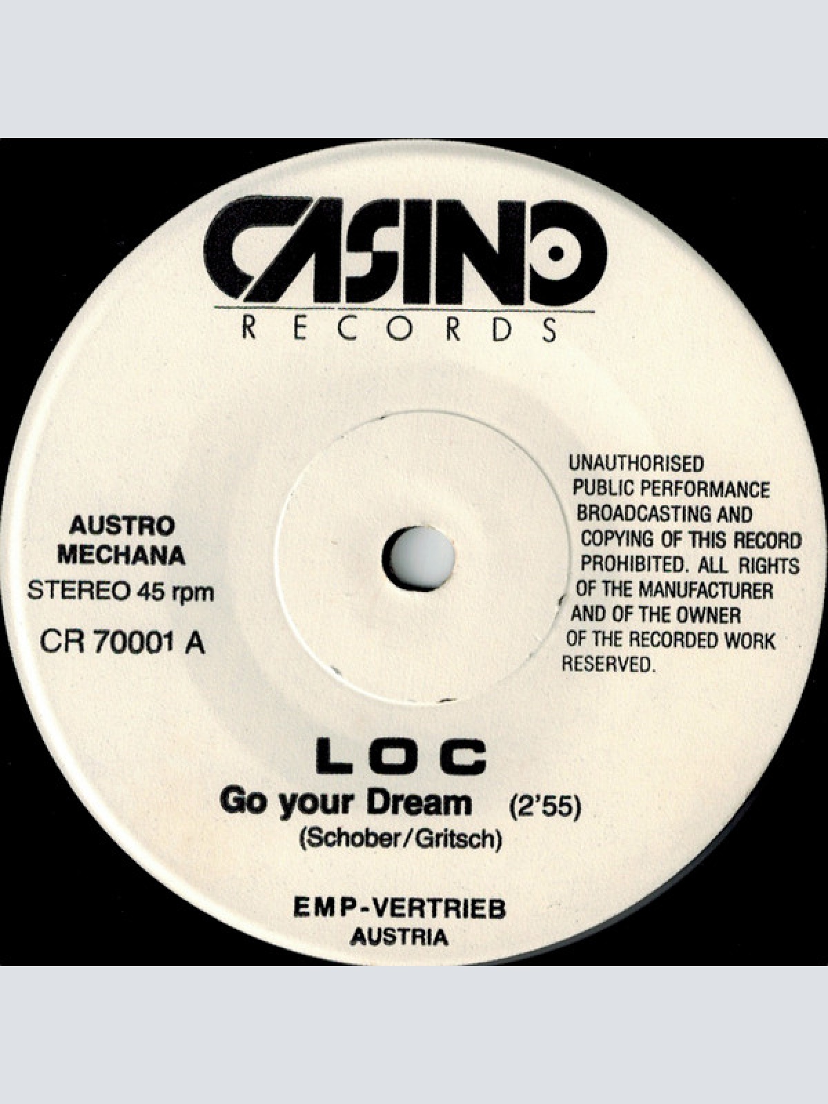 Vinyl / LOC* - Go Your Dream