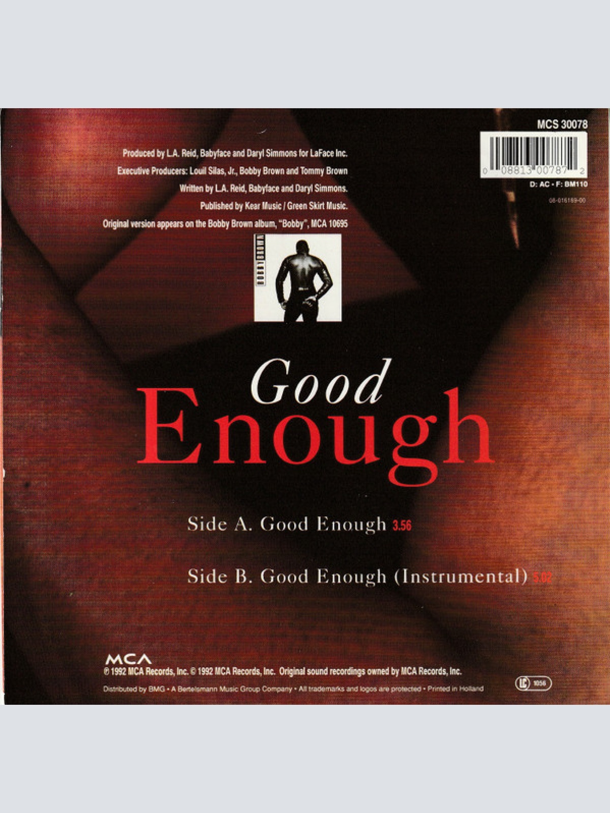 Vinyl / Bobby Brown - Good Enough