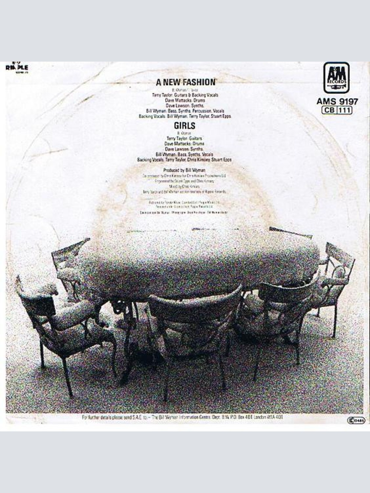 Vinyl / Bill Wyman - A New Fashion