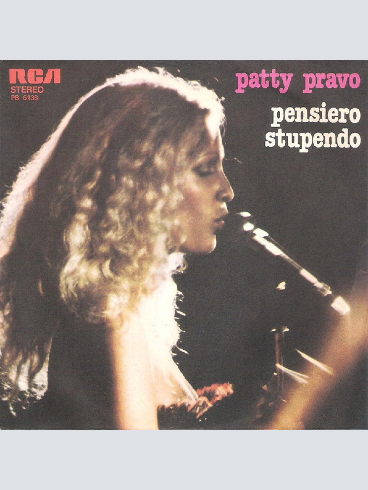 Vinyl / Patty Pravo - Pensiero Stupendo