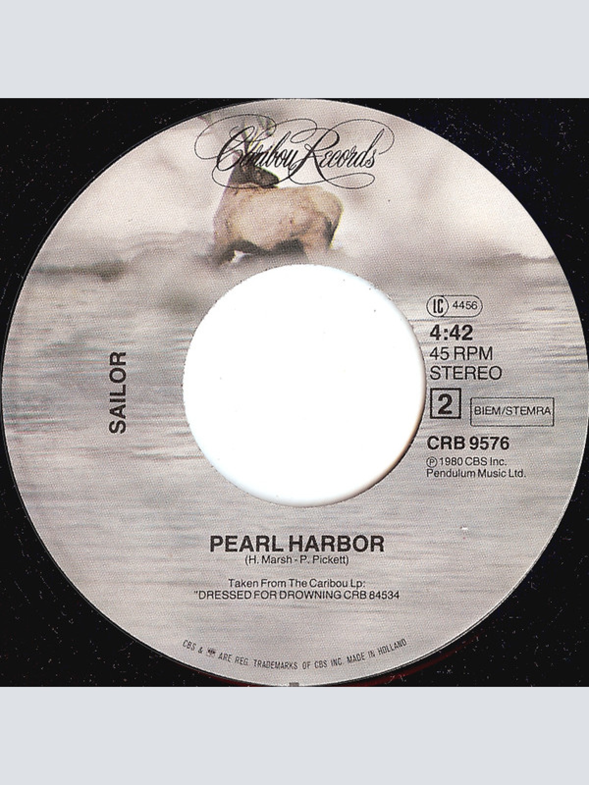 Vinyl / Sailor - Danger...On...The...Titanic