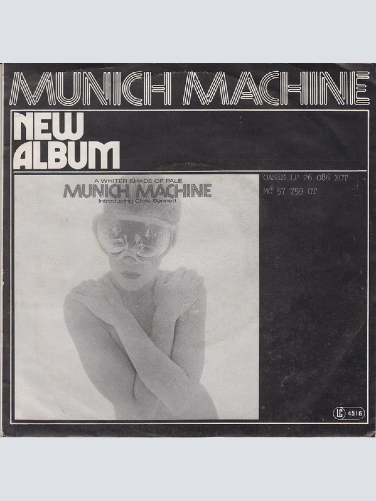 Vinyl / Munich Machine Introducing Chris Bennett - A Whiter Shade Of Pale / It's All Wrong (But It's Alright)