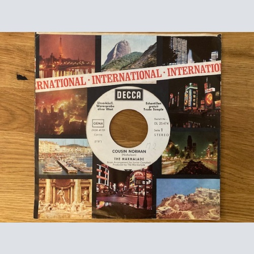 Vinyl / The Marmalade - Cousin Norman