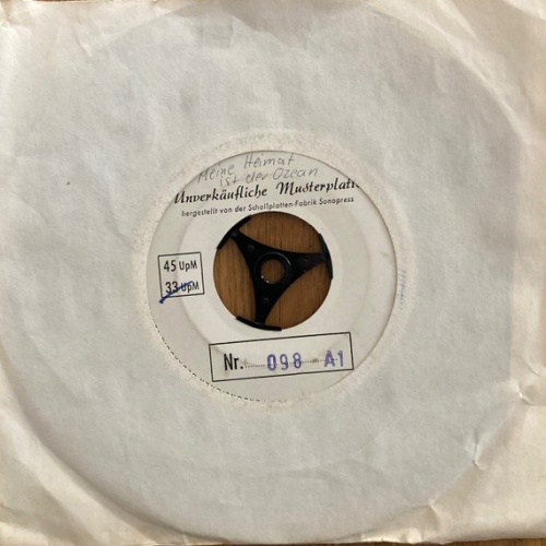 Vinyl / Jonny Hill - Grüß Mir Alle Meine Freunde / Unsere Heimat Ist Der Ozean