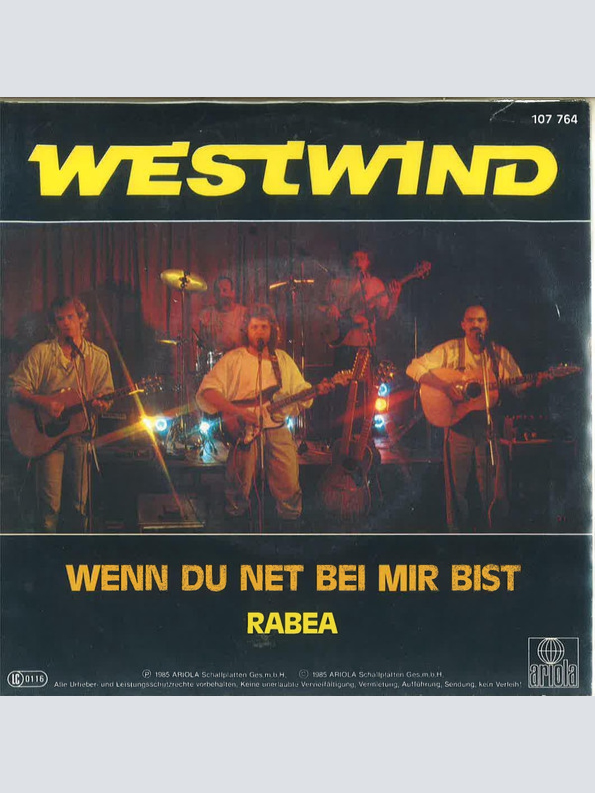 Vinyl / Westwind (7) - Wenn Du Net Bei Mir Bist