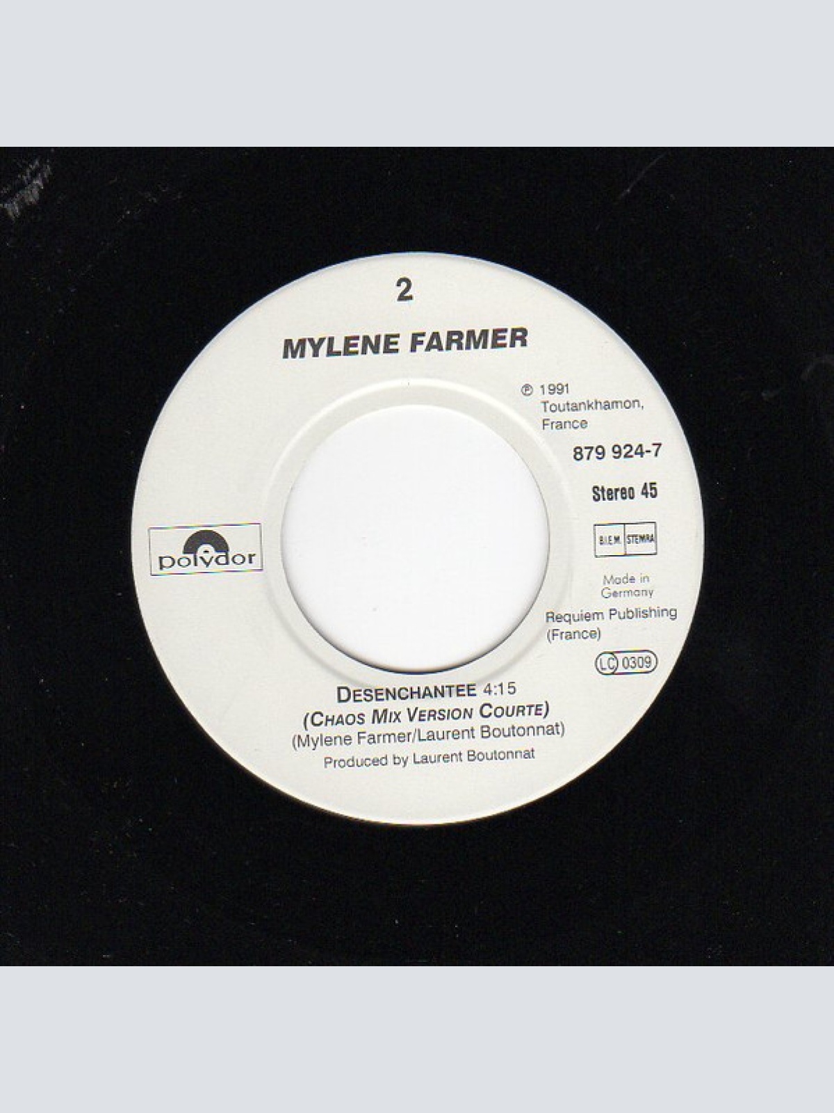 Vinyl / Mylene Farmer* - Désenchantée