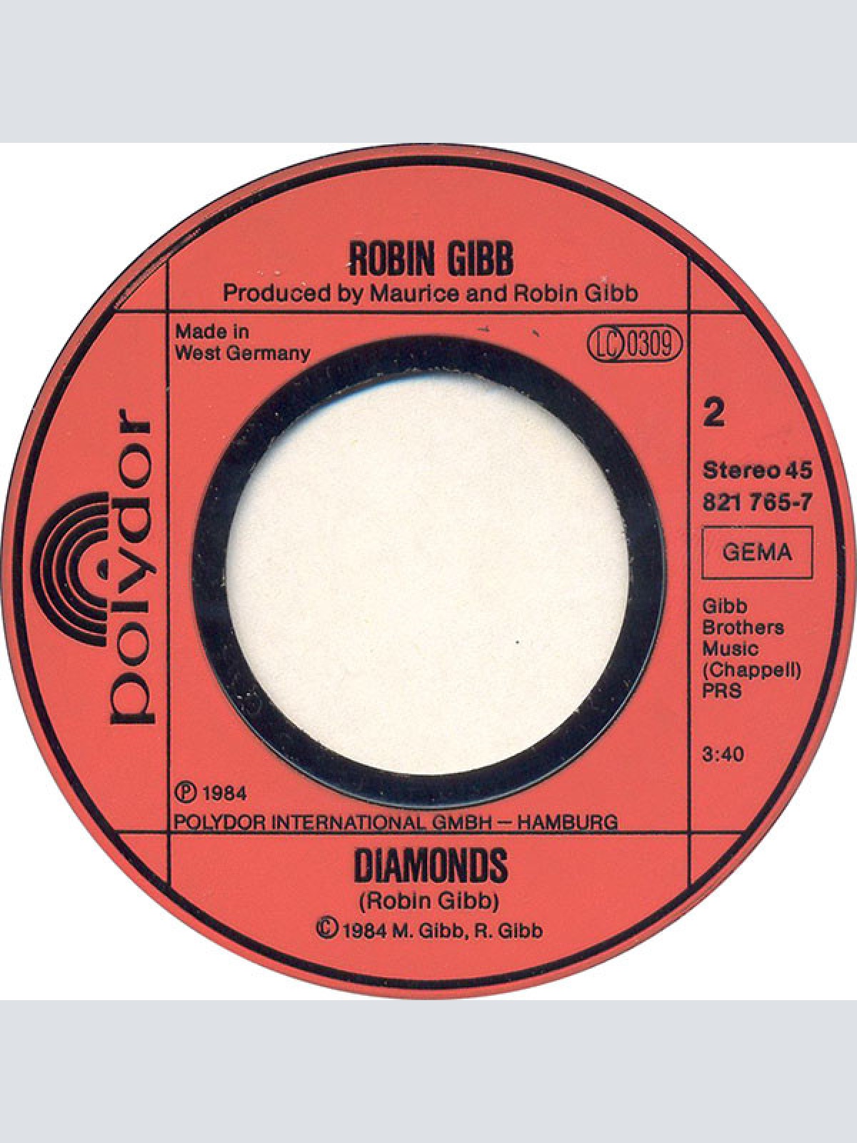 Vinyl / Robin Gibb - Boys Do Fall In Love