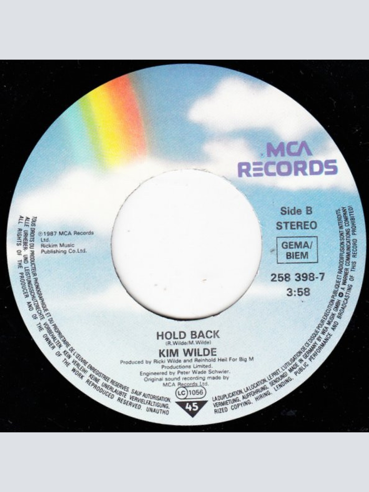 Vinyl / Kim Wilde & Junior (2) - Another Step (Closer To You)