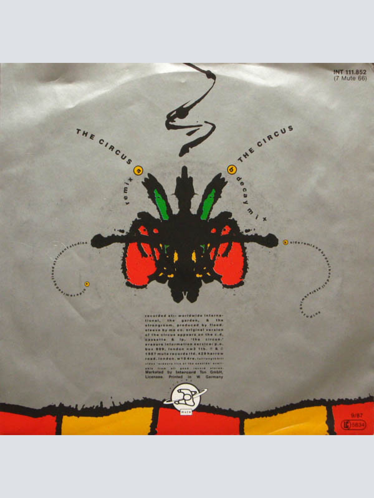 Vinyl / Erasure - The Circus (Remix)