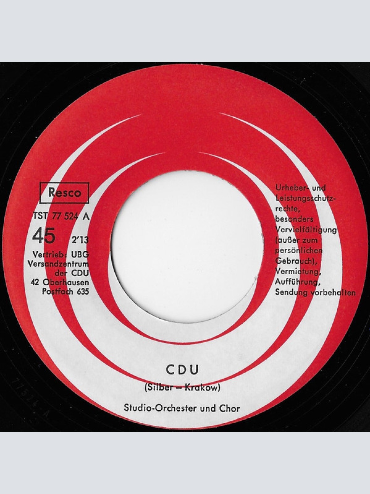 Vinyl / Various - Hits Aus Bonnanza - Wir Wählen CDU