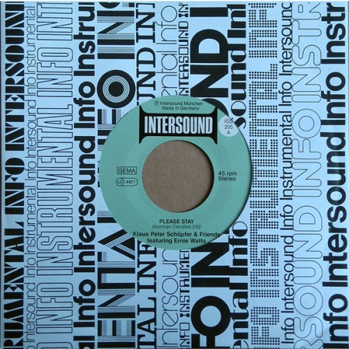 Vinyl / Klaus Peter Schöpfer & Friends Featuring Ernie Watts - Please Stay / I Can Hear You