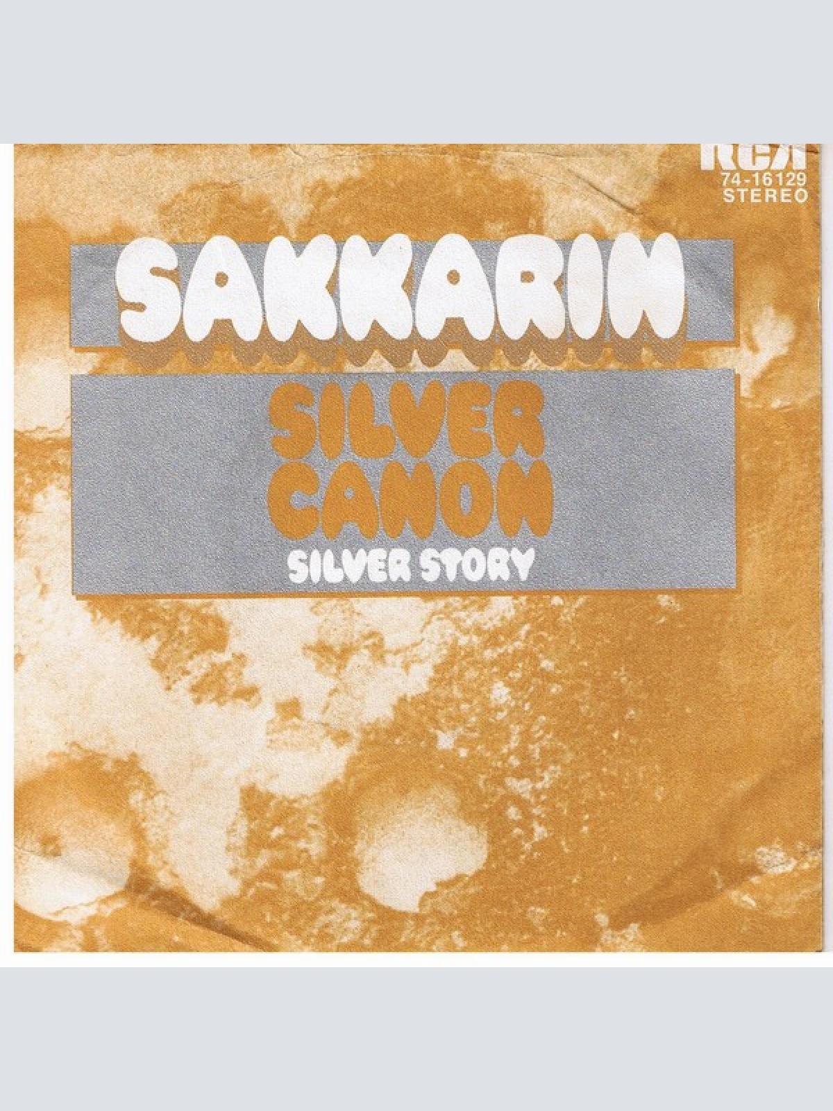 Vinyl / Sakkarin - Silver Canon / Silver Story