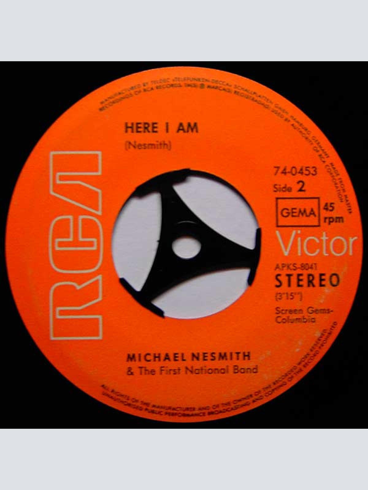 Vinyl / Michael Nesmith And The First National Band* - Nevada Fighter / Here I Am