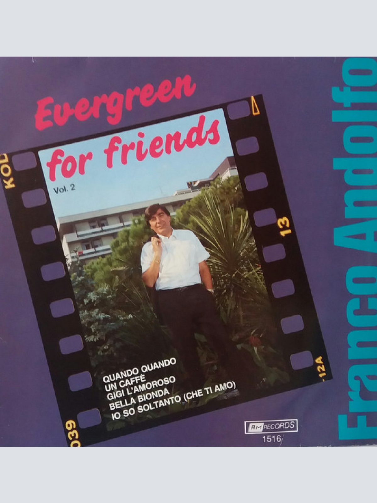 Vinyl / Franco Andolfo - Evergreen For Friends