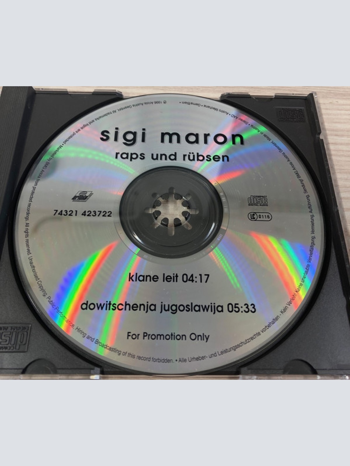 CD / Sigi Maron - Raps Und Rübsen