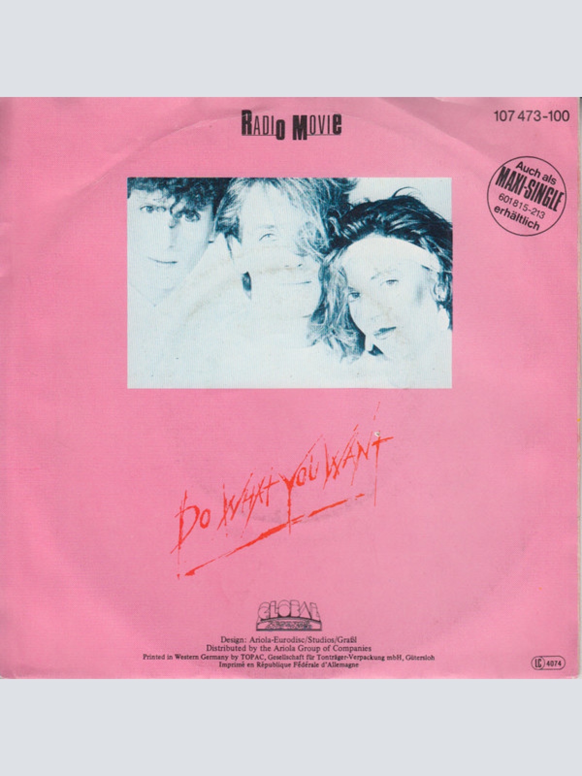 Vinyl / Radio Movie - Do What You Want