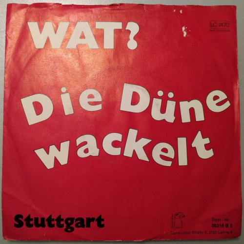 Vinyl / WAT? - Die Düne wackelt / Stuttgart