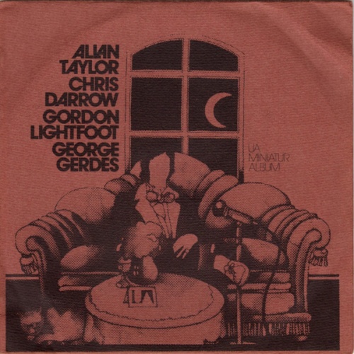 Vinyl / Allan Taylor, Chris Darrow, Gordon Lightfoot, George Gerdes - UA Miniatur Album