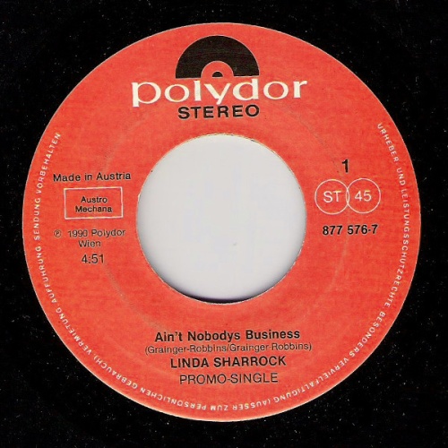 Vinyl / Linda Sharrock - Ain't Nobodys Business