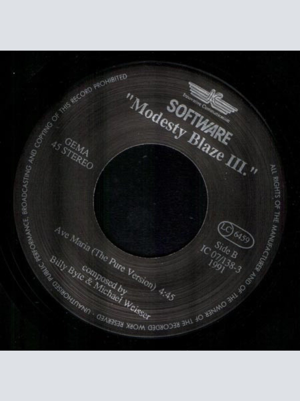 Vinyl / Software - Modesty-Blaze Vol. III